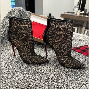 2018 Christian Louboutin 100mm Psybootie